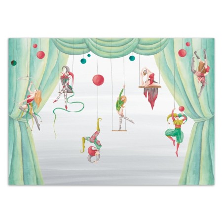 Stilvolle Fototapete - Zirkusakrobat | Feeby