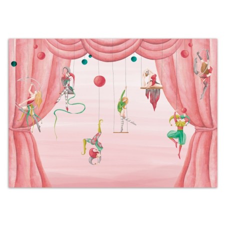 Fototapete - Zirkus Rosa | Feeby