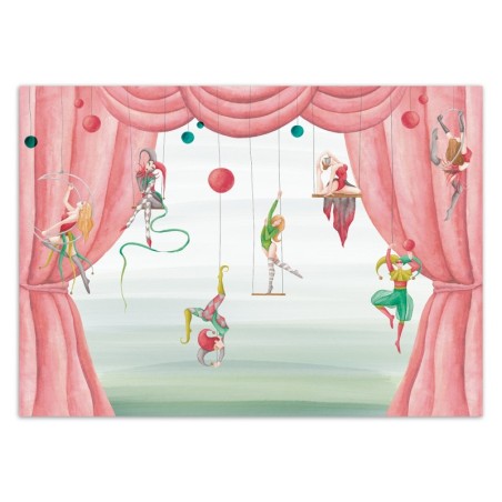 Fototapete - Zirkusakrobat | Feeby