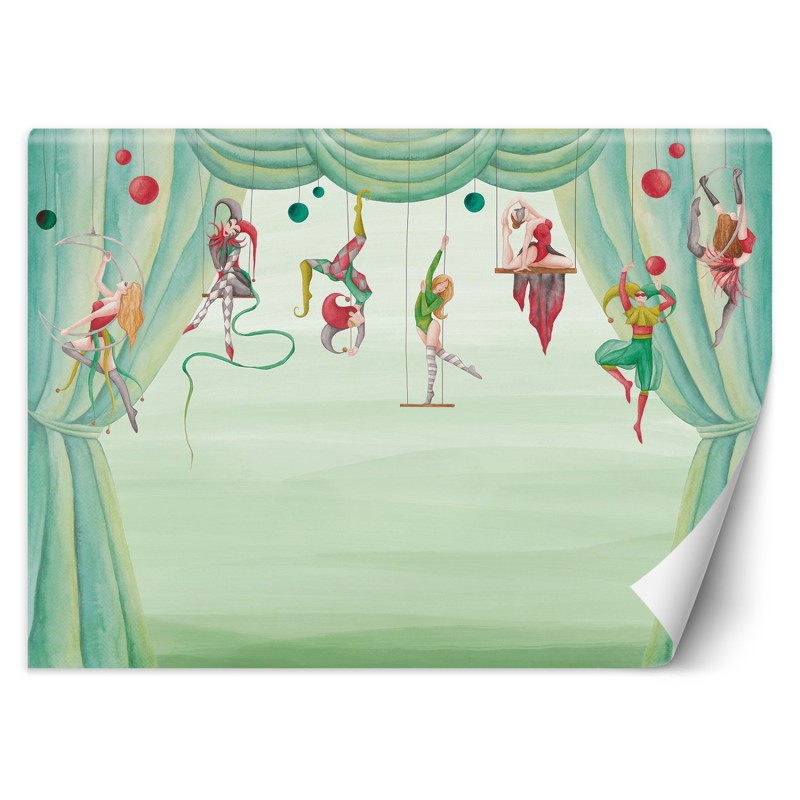 Modische Fototapete - Zirkusakrobat | Feeby