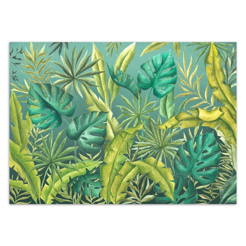 Fototapete - Monstera Blätter Pflanzen Grün | Feeby