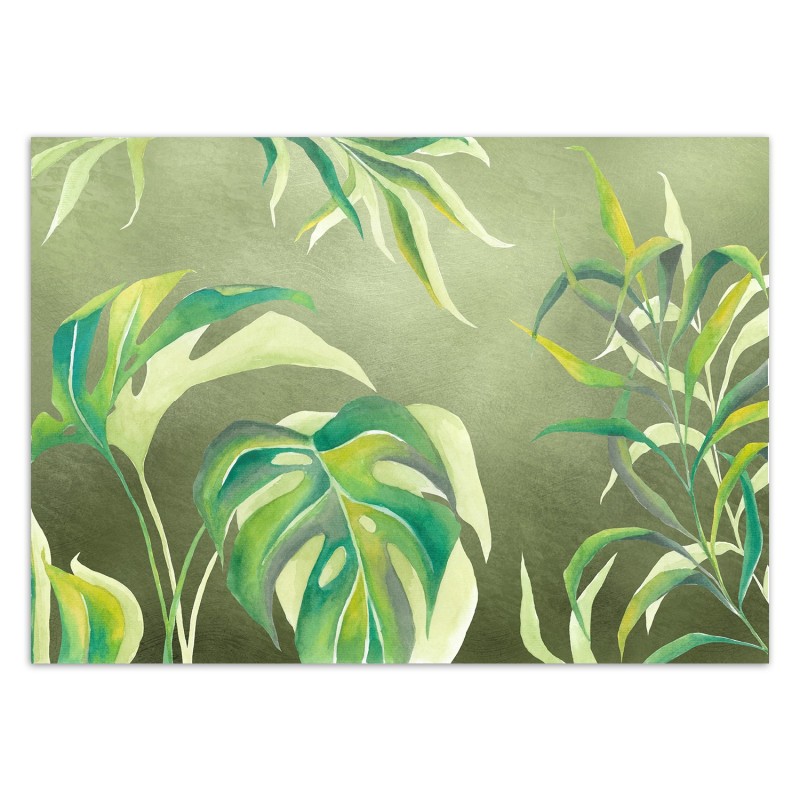 Modische Fototapete - Monster's Blätter | Feeby