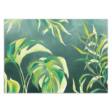 Stilvolle Fototapete - Monstera Blatt Pflanzen Grün | Feeby