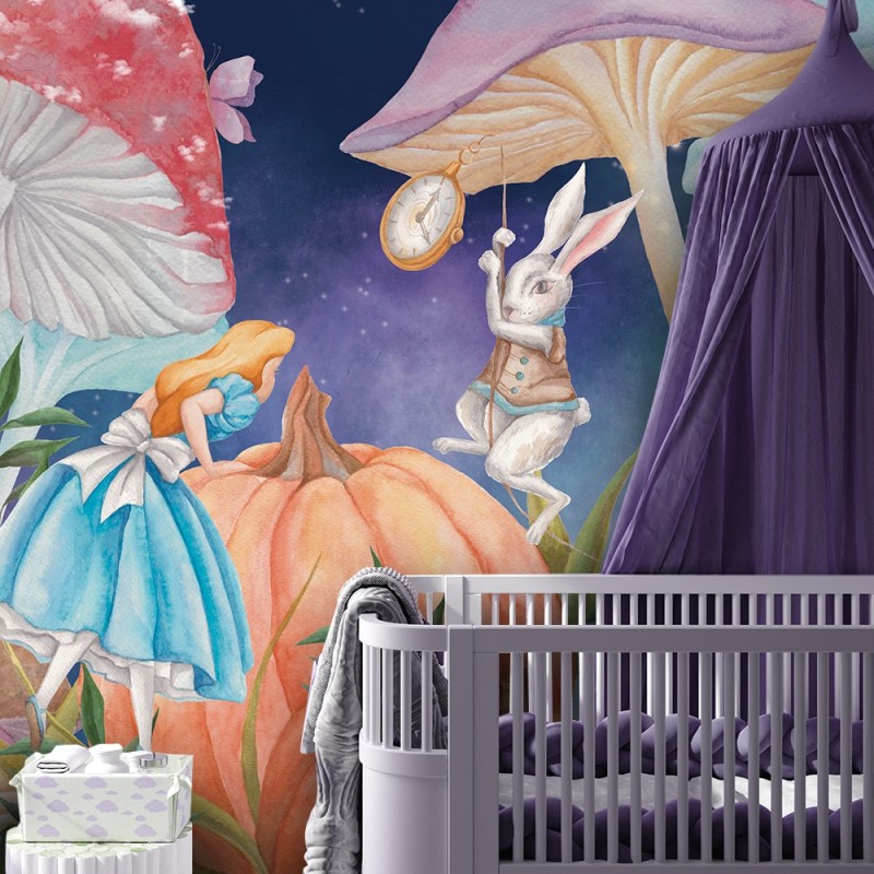 Fototapete - Alice im Wunderland | Feeby