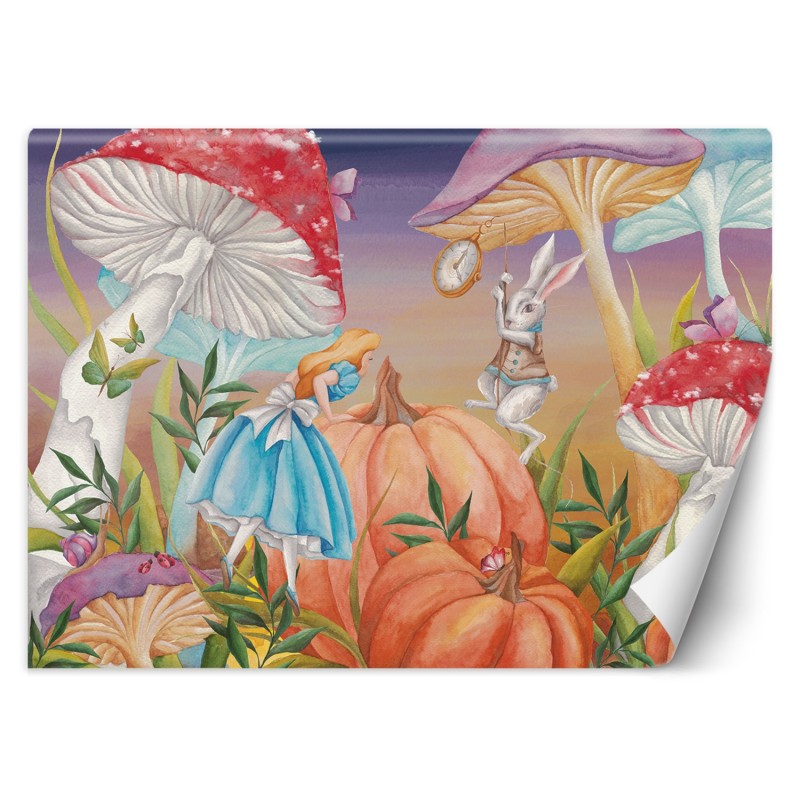 Stilvolle Fototapete - Alice im Wunderland | Feeby