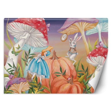 Stilvolle Fototapete - Alice im Wunderland | Feeby