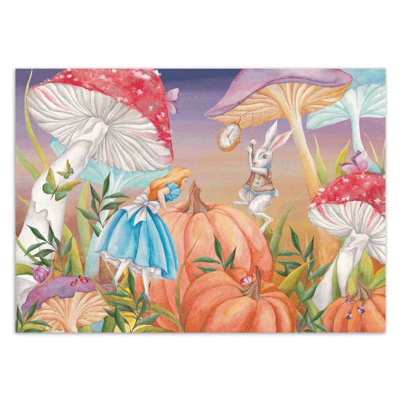 Stilvolle Fototapete - Alice im Wunderland | Feeby