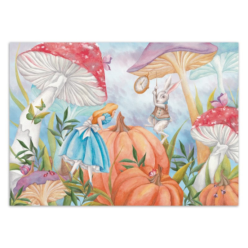 Modische Fototapete - Alice im Wunderland | Feeby