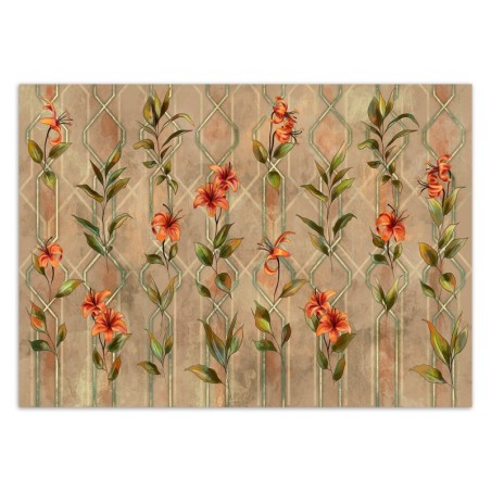 Stilvolle Fototapete - Lilia gelbe Blume | Feeby