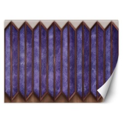 Fototapete - Geometrische Abstrakt 3D Lila Violett | Feeby