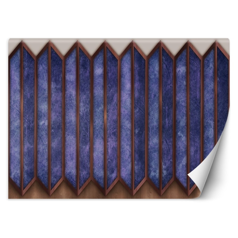 Fototapete - Abstrakt 3D Lila Violett | Feeby