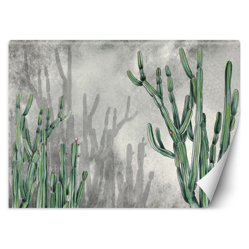 Modische Fototapete - Großer Wüstenkaktus | Feeby