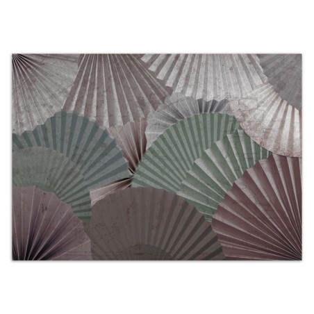 Fototapete - Japanischer Fan Abstrakt | Feeby