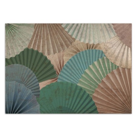 Fototapete - Fan Orient Abstrakt Bunt | Feeby