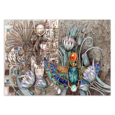 Moderne Fototapete - Ägypten Pharao Skarabäus | Feeby