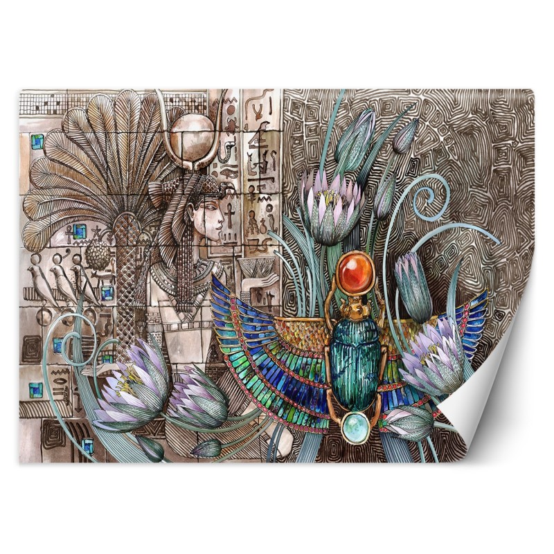 Moderne Fototapete - Ägypten Pharao Skarabäus | Feeby