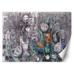 Modische Fototapete - 3D Ägypten Pharao Abstrakt | Feeby