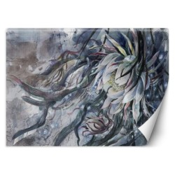 Fototapete - Blumem Bouquet Pflanzen Natur Blau | Feeby