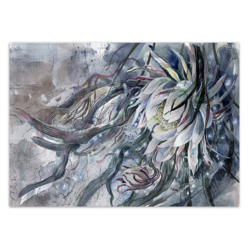 Fototapete - Blumem Bouquet Pflanzen Natur Blau | Feeby