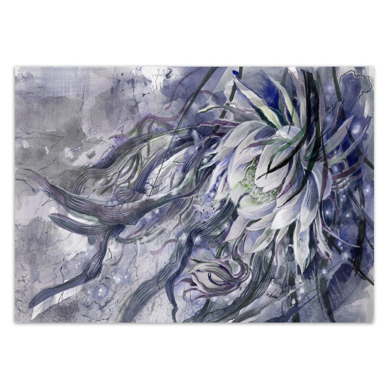 Moderne Fototapete - Blume der Königin der Nacht | Feeby