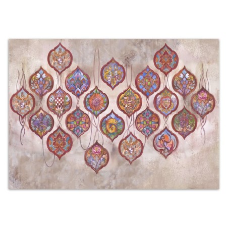 Moderne Fototapete - Wappen Collection Abstrakt | Feeby