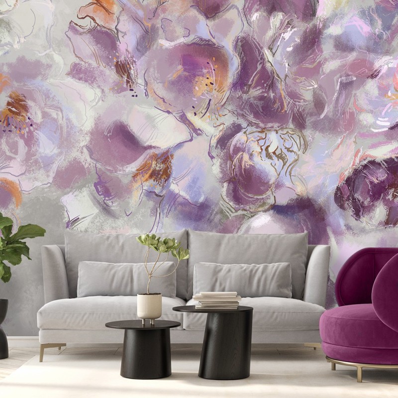 Stilvolle Fototapete - Iris Blume | Feeby