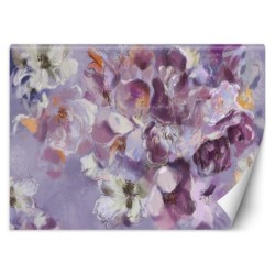 Fototapete - Iris Blumen Lila Viollet | Feeby