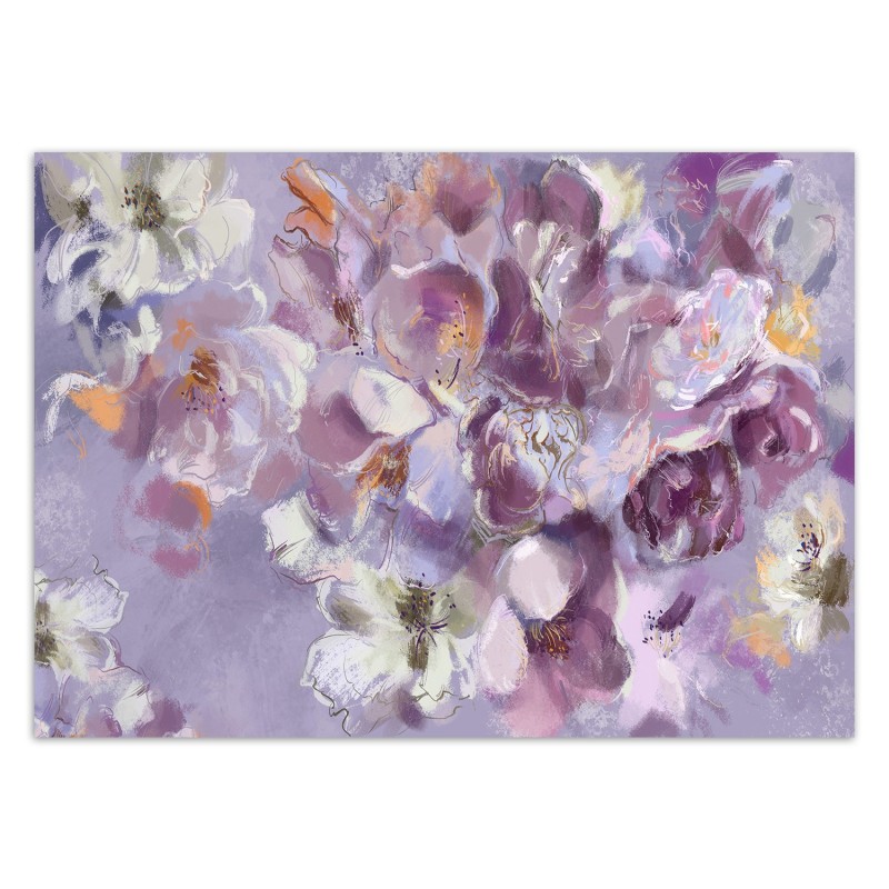 Fototapete - Iris Blumen Lila Viollet | Feeby