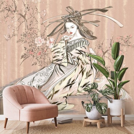 Fototapete - Klassische Japanischer Geisha | Feeby