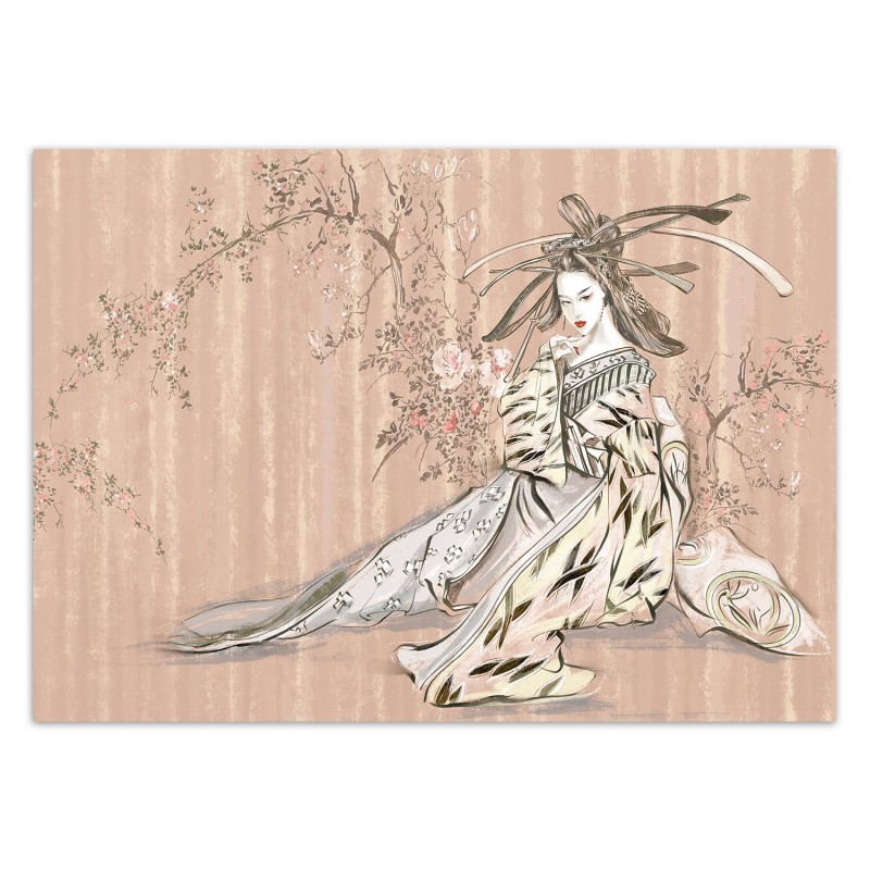 Fototapete - Klassische Japanischer Geisha | Feeby