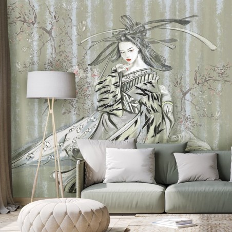 Fototapete - Japanischer Geisha Orient | Feeby