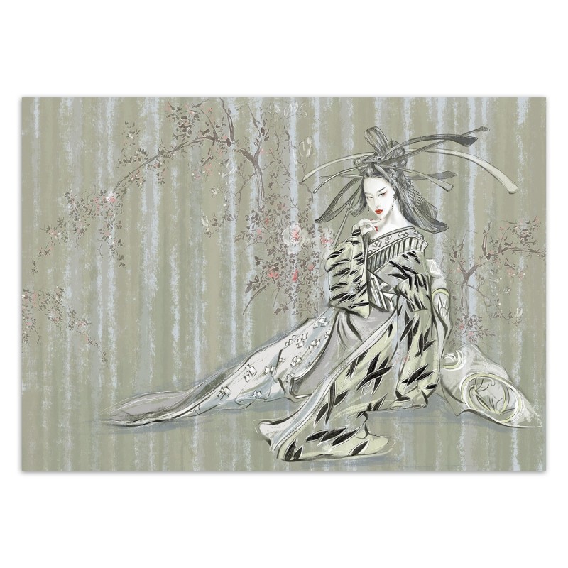 Fototapete - Japanischer Geisha Orient | Feeby