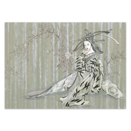 Fototapete - Japanischer Geisha Orient | Feeby