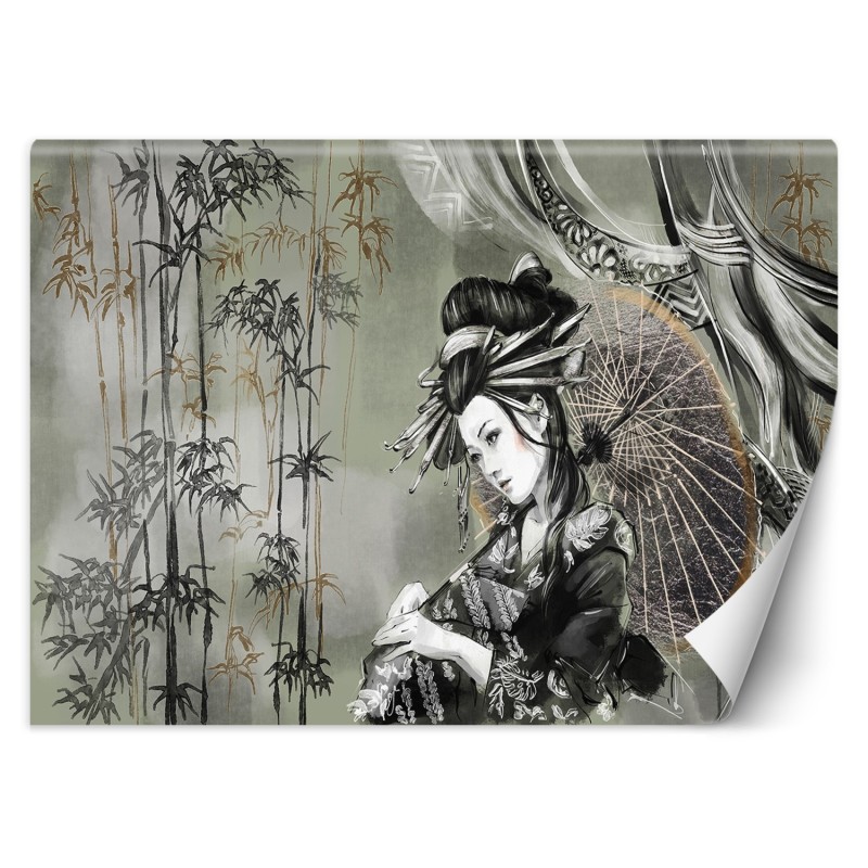 Modische Fototapete - Geisha Asien Vintage | Feeby
