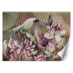 Fototapete - Lotusblumen-Bouquet Blumen Pflanzen | Feeby