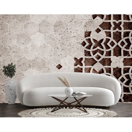 Fototapete - 3D Orientalisches Ornament | Feeby