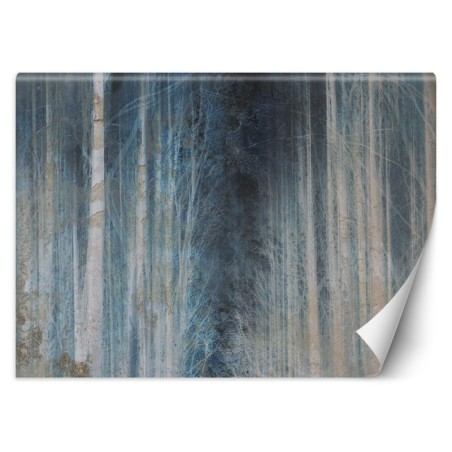 Fototapete - 3D Wald Bäume Natur | Feeby