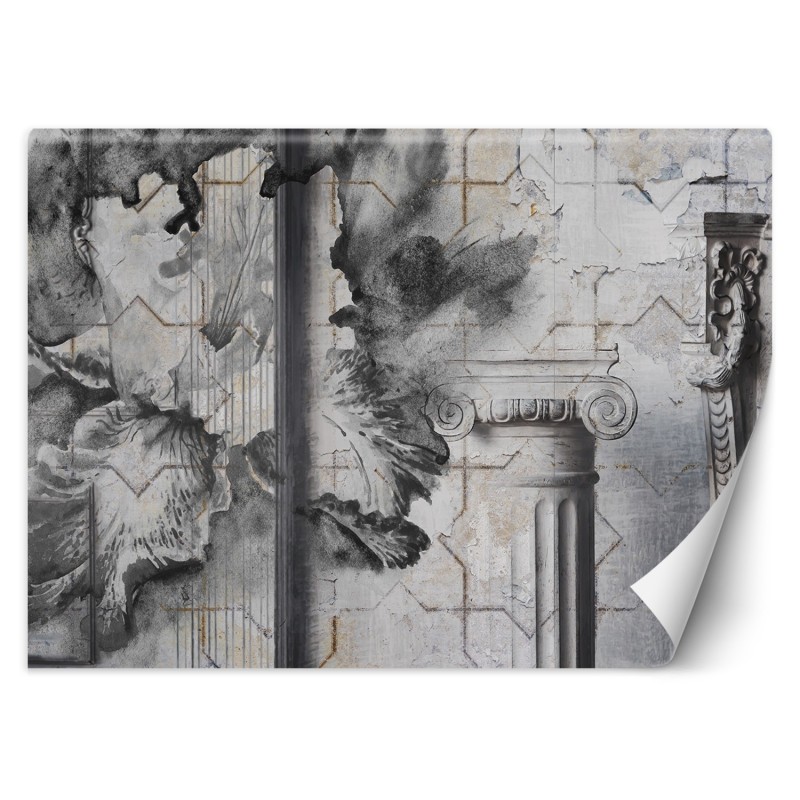 Fototapete - Säulen Beton Architektur 3D | Feeby