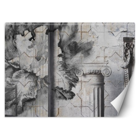 Fototapete - Säulen Beton Architektur 3D | Feeby