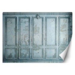 Modische Fototapete - Blaue alte Mauer | Feeby