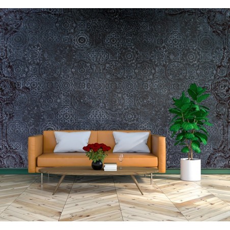 Stilvolle Fototapete - Blaue Mandalas | Feeby