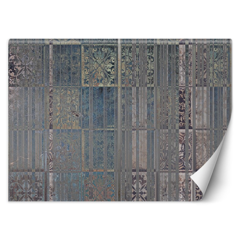 Moderne Fototapete - Mandala Mosaik Abstrakt | Feeby