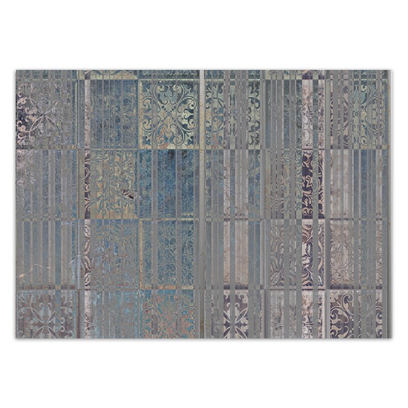 Moderne Fototapete - Mandala Mosaik Abstrakt | Feeby