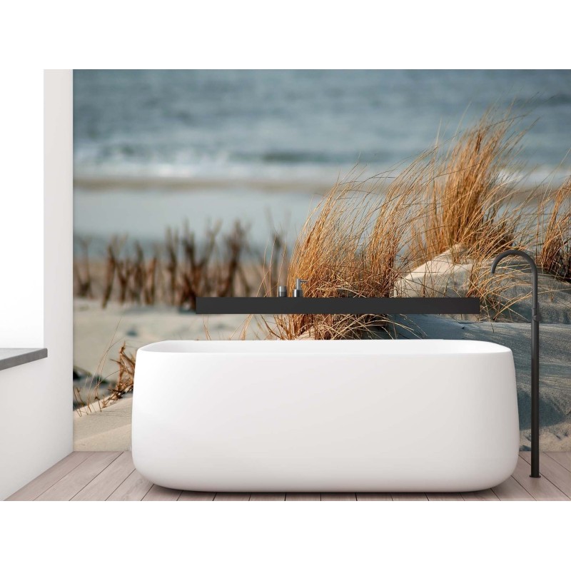 Modische Fototapete - Strand See Dünen Landschaft | Feeby