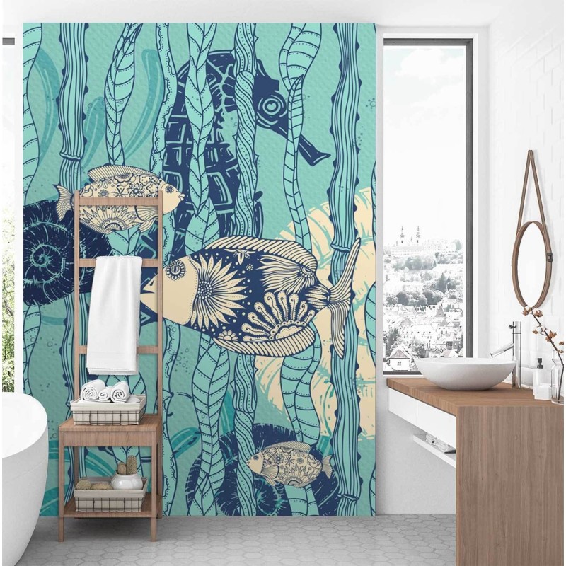 Stilvolle Fototapete - Fische Meerestiere | Feeby