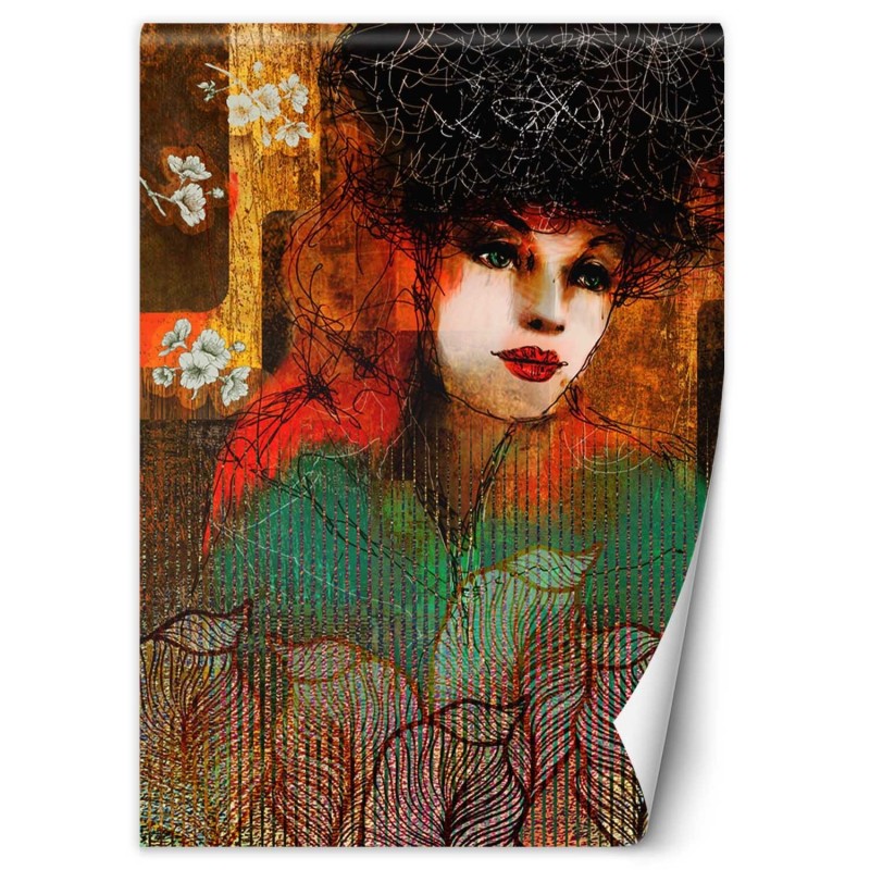 Fototapete - Frau Abstrakt Glamour | Feeby