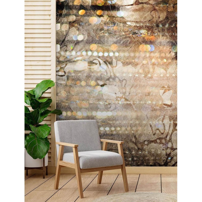 Moderne Fototapete - Abstrakt Gold | Feeby