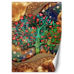 Stilvolle Fototapete - Baum des Lebens Klimt | Feeby