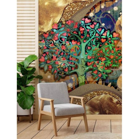 Stilvolle Fototapete - Baum des Lebens Klimt | Feeby