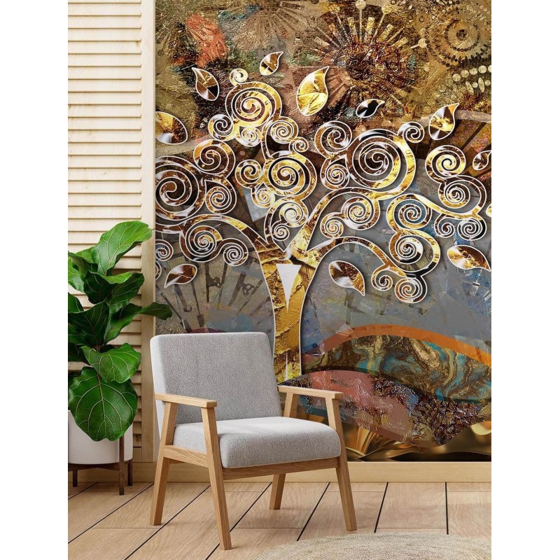 Modische Fototapete - Der Baum des Lebens Klimt | Feeby